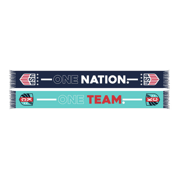 Ruffneck KC Current x USWNT 2023 Scarf - Front View