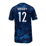 Unisex San Diego Wave Nike Blue Altamar Kennedy Wesley Secondary Replica Jersey