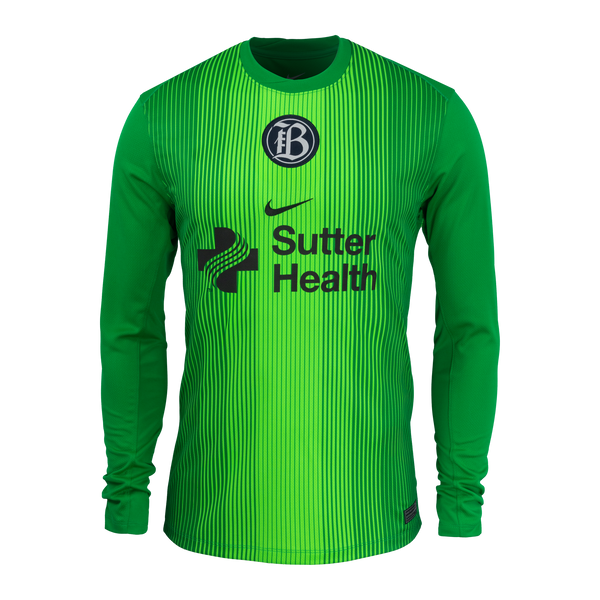 Unisex Bay FC Nike Green 2025 Replica Goalkeeper Jersey – NWSL SHOP