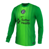 Unisex Bay FC Nike Green 2025 Jordan Silkowitz Replica Goalkeeper Jersey