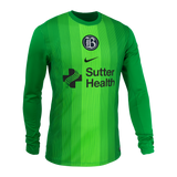 Unisex Bay FC Nike Green 2025 Jordan Silkowitz Replica Goalkeeper Jersey