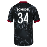 Unisex Chicago Stars Nike Black 2025 Ally Schlegel Secondary Replica Jersey