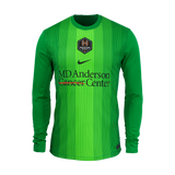 Unisex Houston Dash Nike Green 2025 Replica Goalkeeper Jersey