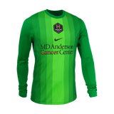 Unisex Houston Dash Nike Green 2025 Replica Goalkeeper Jersey