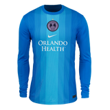 Unisex Orlando Pride Nike Blue 2025 Anna Moorhouse Replica Goalkeeper Jersey