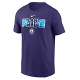 Unisex Orlando Pride Nike Purple 2025 Core Cotton Tee