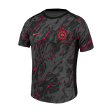 Unisex Portland Thorns Nike Black 2025 Pre-Match Top