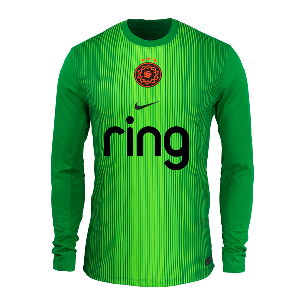 Unisex Portland Thorns Nike Green 2025 Replica Goalkeeper Jersey