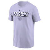 Unisex Racing Louisville Nike Lavender 2025 Core Cotton Tee