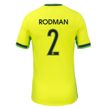 Unisex Washington Spirit Nike Yellow Secondary Replica Trinity Rodman Jersey