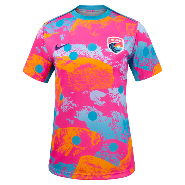 Women's San Diego Wave FC Nike 2026 Pre-Match Top – NWSL SHOP