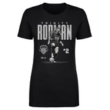 Women's Washington Spirit Black Trinity Rodman Bitmap Tee