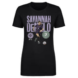 Women's Racing Louisville Savannah DeMelo Cracked Number Tee