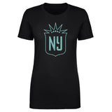 Women's NJ/NY Gotham FC Black Vintage Primary Logo Tee