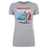 Women's Chicago Stars Mallory Swanson Cracked Number Tee