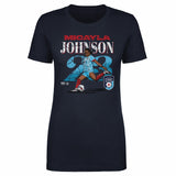 Women's Chicago Stars Micayla Johnson Cracked Number Tee
