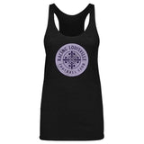 Women's Racing Louisville Black Vintage Primary Logo Tank