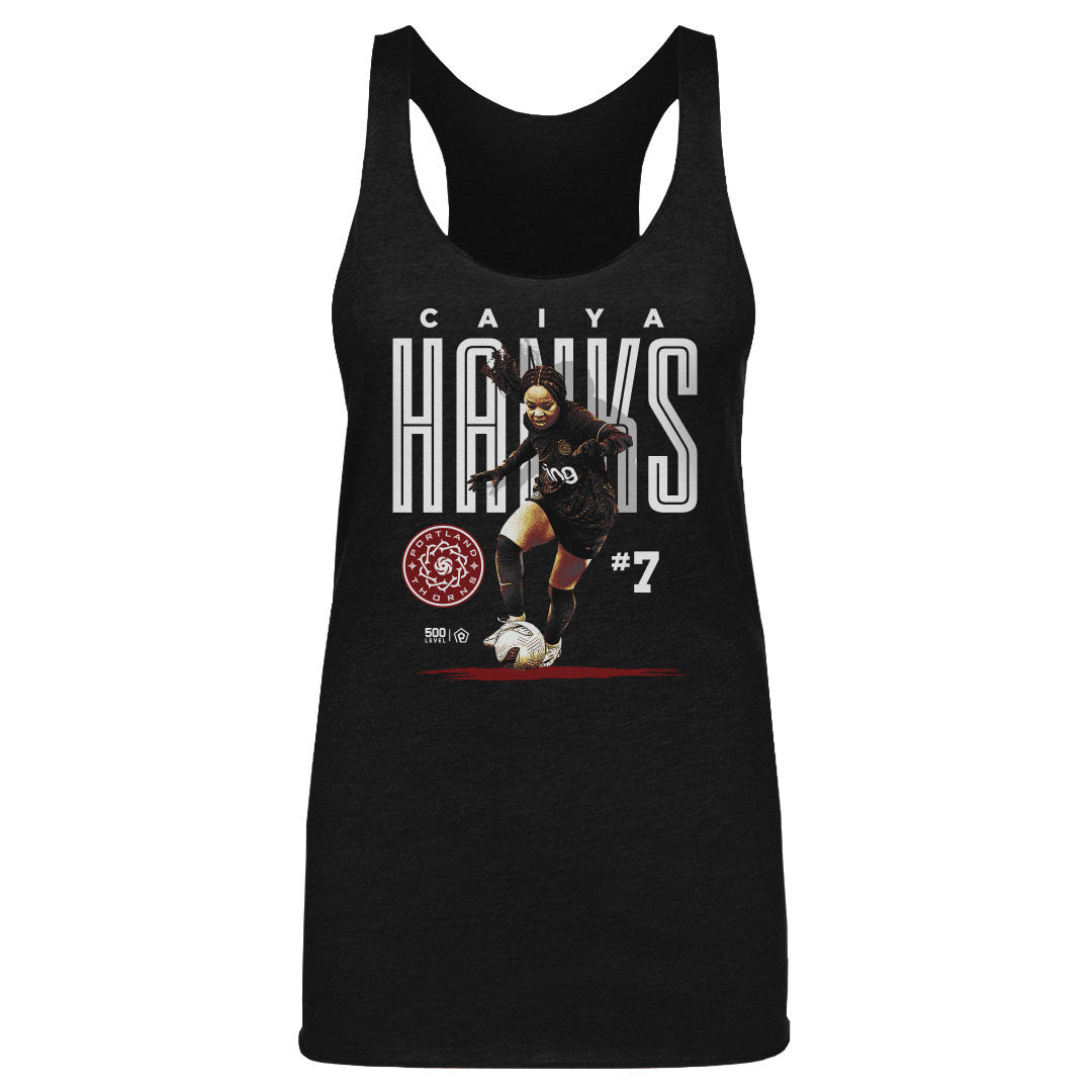 Women's Portland Thorns Caiya Hanks Bitmap Tank