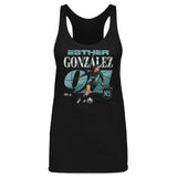 Women's NJ/NY Gotham FC Esther Gonzalez Cracked Number Tank