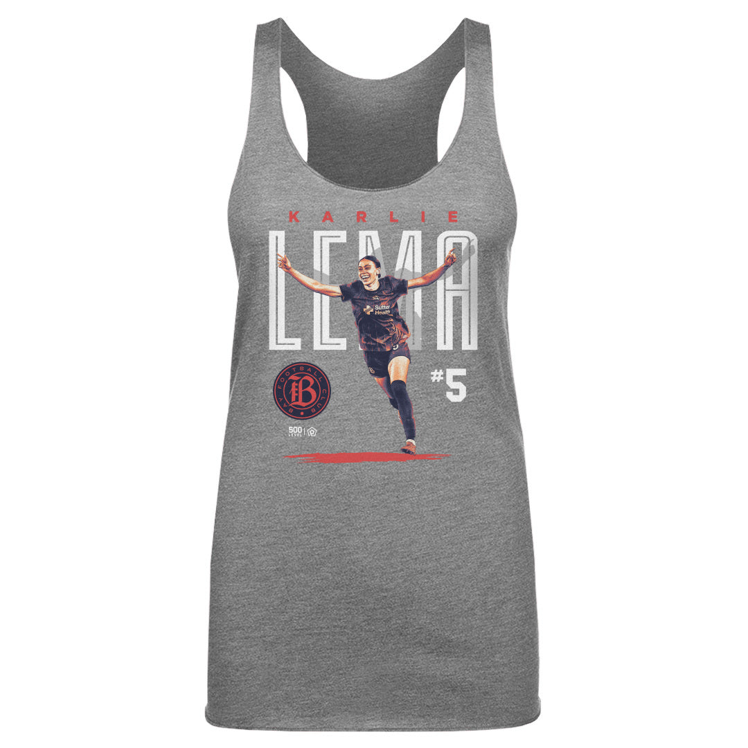 Women's Bay FC Karlie Lema Bitmap Tank