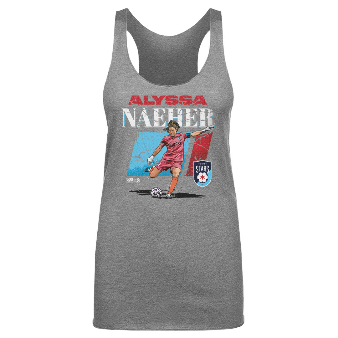 Women's Chicago Stars Alyssa Naeher Cracked Number Tank