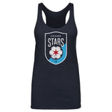 Women's Chicago Stars FC Navy Vintage Primary Logo Tank