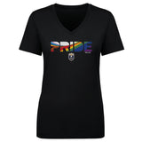 Women's Seattle Reign FC 2025 Pride Stripes V-Neck Tee