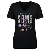 Women's Orlando Pride 2024 Emily Sams Defender Of The Year V-Neck Tee