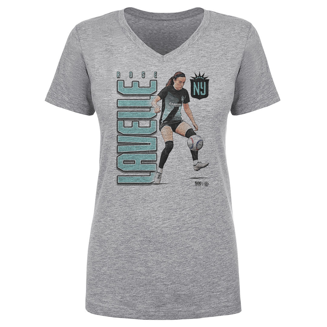 Women's NJ/NY Gotham FC Rose Lavelle Retro V-Neck Tee