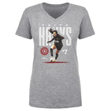 Women's Portland Thorns Caiya Hanks Bitmap V-Neck Tee