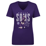 Women's Orlando Pride 2024 Emily Sams Defender Of The Year V-Neck Tee