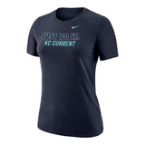 Women's KC Current Nike Navy Just Do It Tee