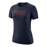 Women's NC Courage Nike Navy Just Do It Tee