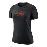 Women's Houston Dash Nike Black Just Do It Tee