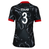 Women's Chicago Stars Nike Black 2025 Sam Staab Secondary Replica Jersey