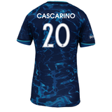 Women's San Diego Wave Nike Blue Altamar Delphine Cascarino Secondary Replica Jersey