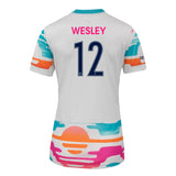 Women's San Diego Wave Nike White 2024 Kennedy Wesley Primary Replica Jersey