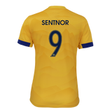 Women's Utah Royals Nike Yellow 2025 Ally Sentnor Primary Replica Jersey