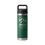 Denver Summit FC Yeti Rambler 18 oz Green Bottle