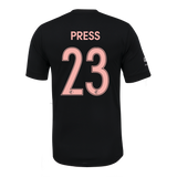 Youth Angel City FC Nike Black 2025 Christen Press Primary Replica Jersey