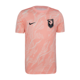 Youth Angel City FC Nike Pink 2025 Pre-Match Top