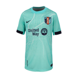 Youth KC Current Nike Teal 2025 Secondary Replica Jersey