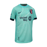 Youth KC Current Nike Teal 2025 Secondary Replica Jersey