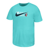 Youth KC Current Nike Teal 2025 Swoosh Tee