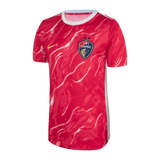 Youth NC Courage Nike Red 2025 Pre-Match Top