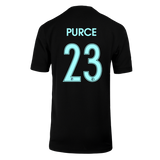 Youth NJ/NY Gotham FC Nike Black 2025 Midge Purce Primary Replica Jersey