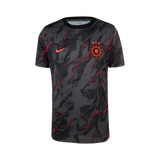 Youth Portland Thorns Nike Black 2025 Pre-Match Top