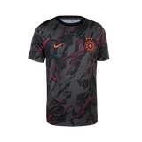 Youth Portland Thorns Nike Black 2025 Pre-Match Top