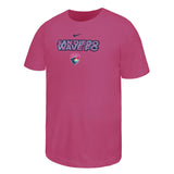 Youth San Diego Wave Nike Pink 2025 Core Cotton Tee
