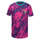 Youth San Diego Wave Nike Pink 2025 Pre-Match Top